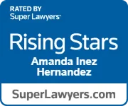 Rated by Super Lawyers - Rising Stars: Amanda Inez Hernandez